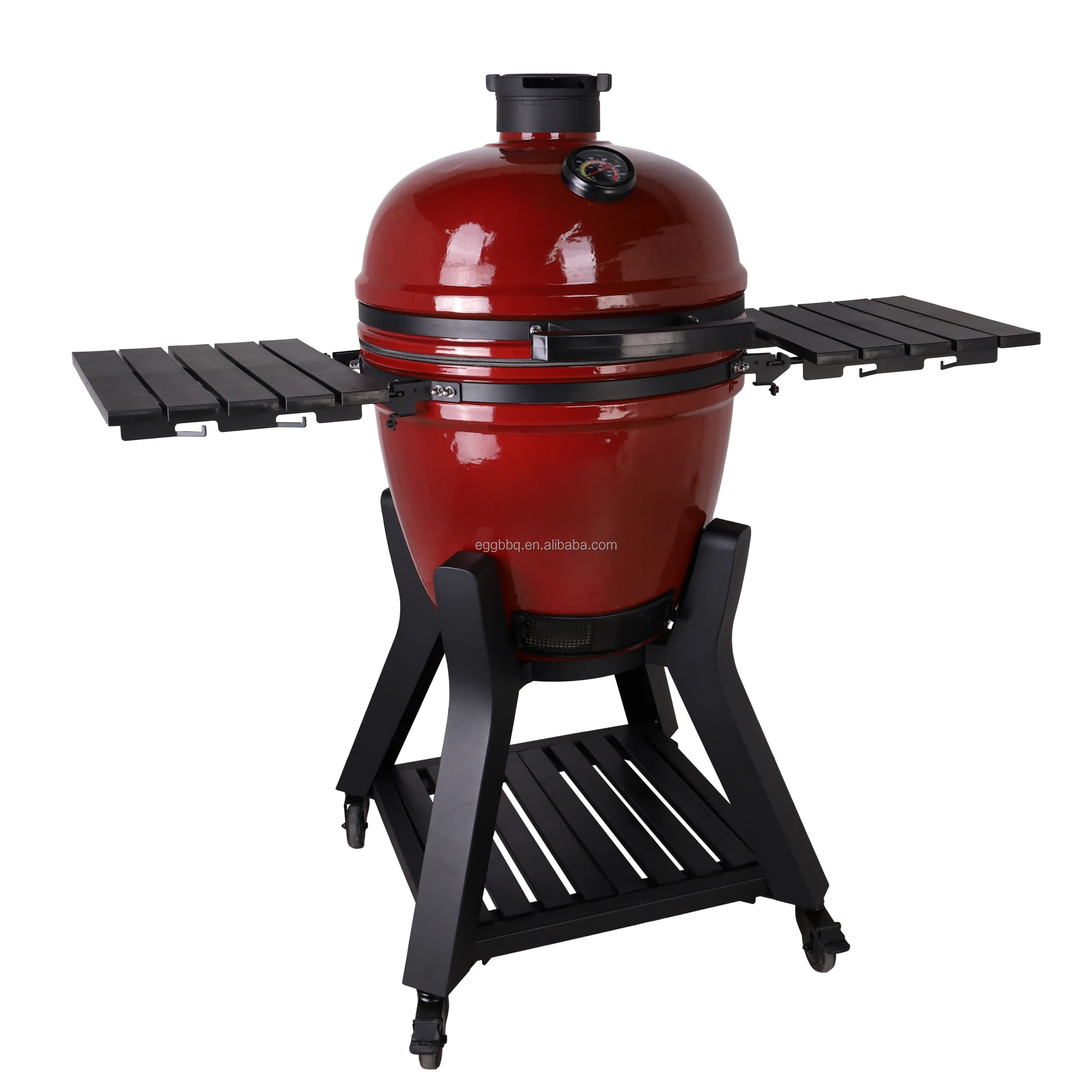 21 Inch Ceramic Barbecue Charcoal Barbecue Grill Indoor and Outdoor for Cooking Grill, Camping Grill