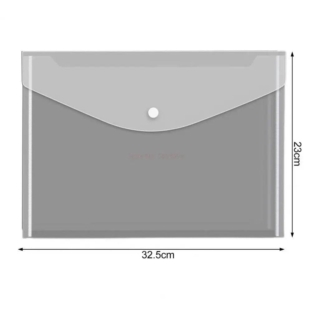 20 шт., прозрачная папка для документов формата А4, тестовая бумага, классификация для хранения, водонепроницаемые утолщенные держатели для файлов,