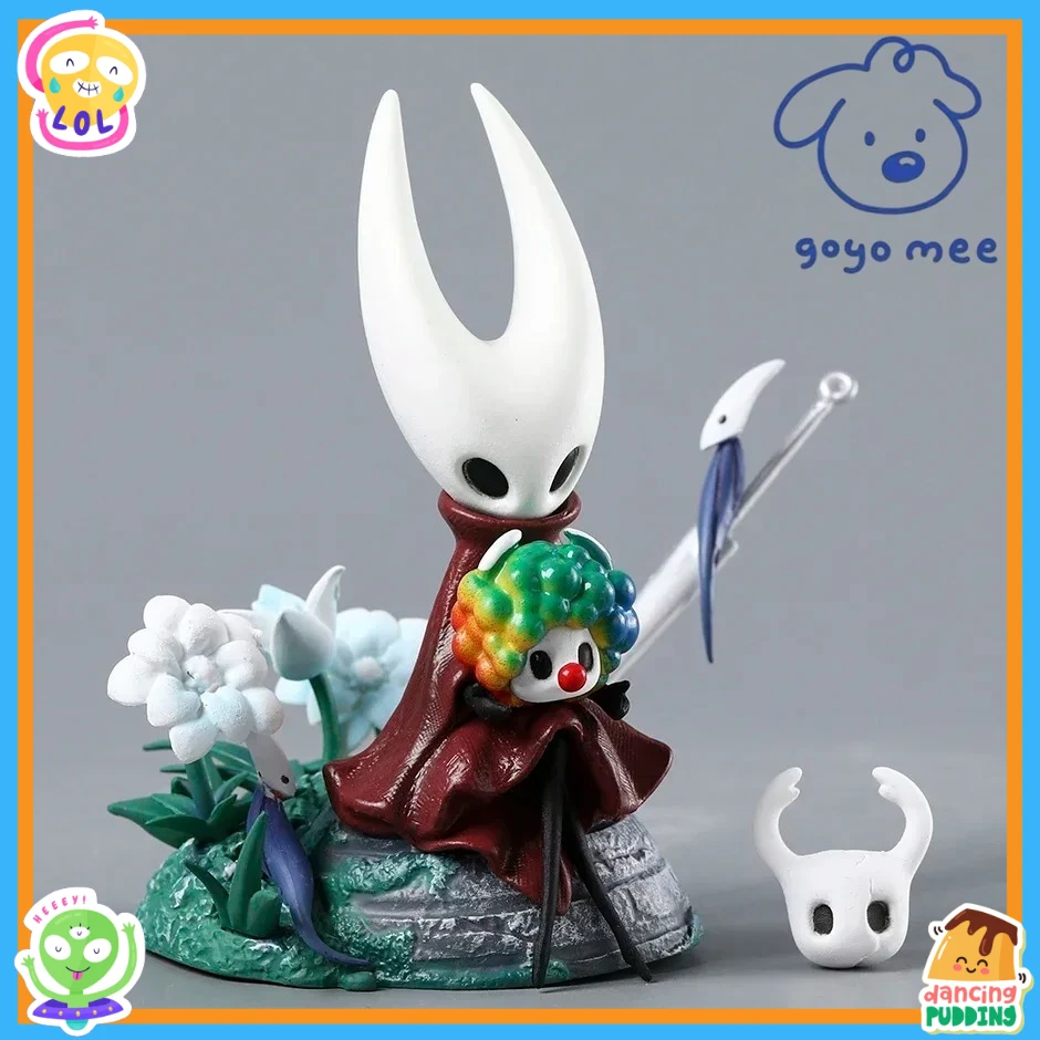 

Silksong Hollow Knight Anime Figure Hornet PVC Sitting Posture Action Figure Collectible Model Christmas Halloween Gifts