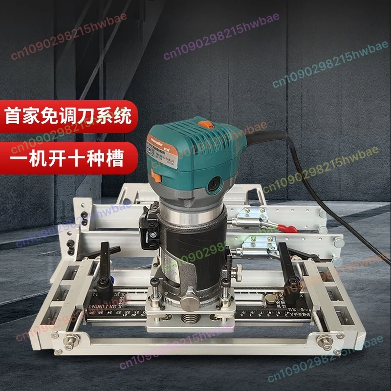 

Hinge opening mold/hinge opening artifact/wooden door hinge opening auxiliary device cross hinge hole opener