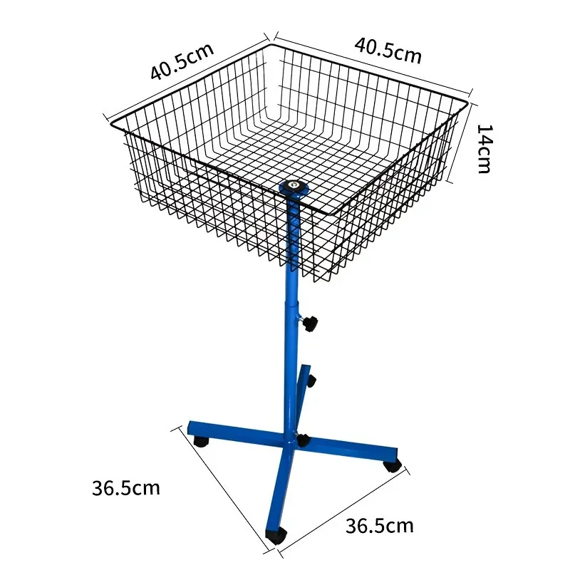 Table Tennis Multi-Ball Basin Movable Multi-Ball Rack