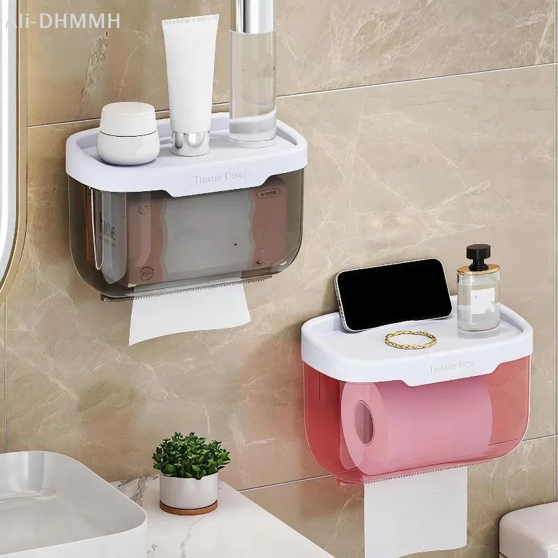 Wall Shelf Commercial Kitchen - ZLinKJ Wall Mounted Tissue Box Waterproof
