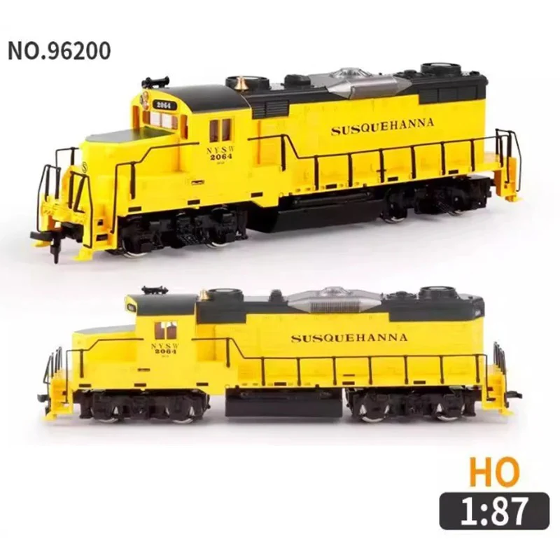 1:87 HO Scale HF US GP-20 DIESEL ELECTRIC LOCOMOTIVE Train Model With Power Boy Gift Toys