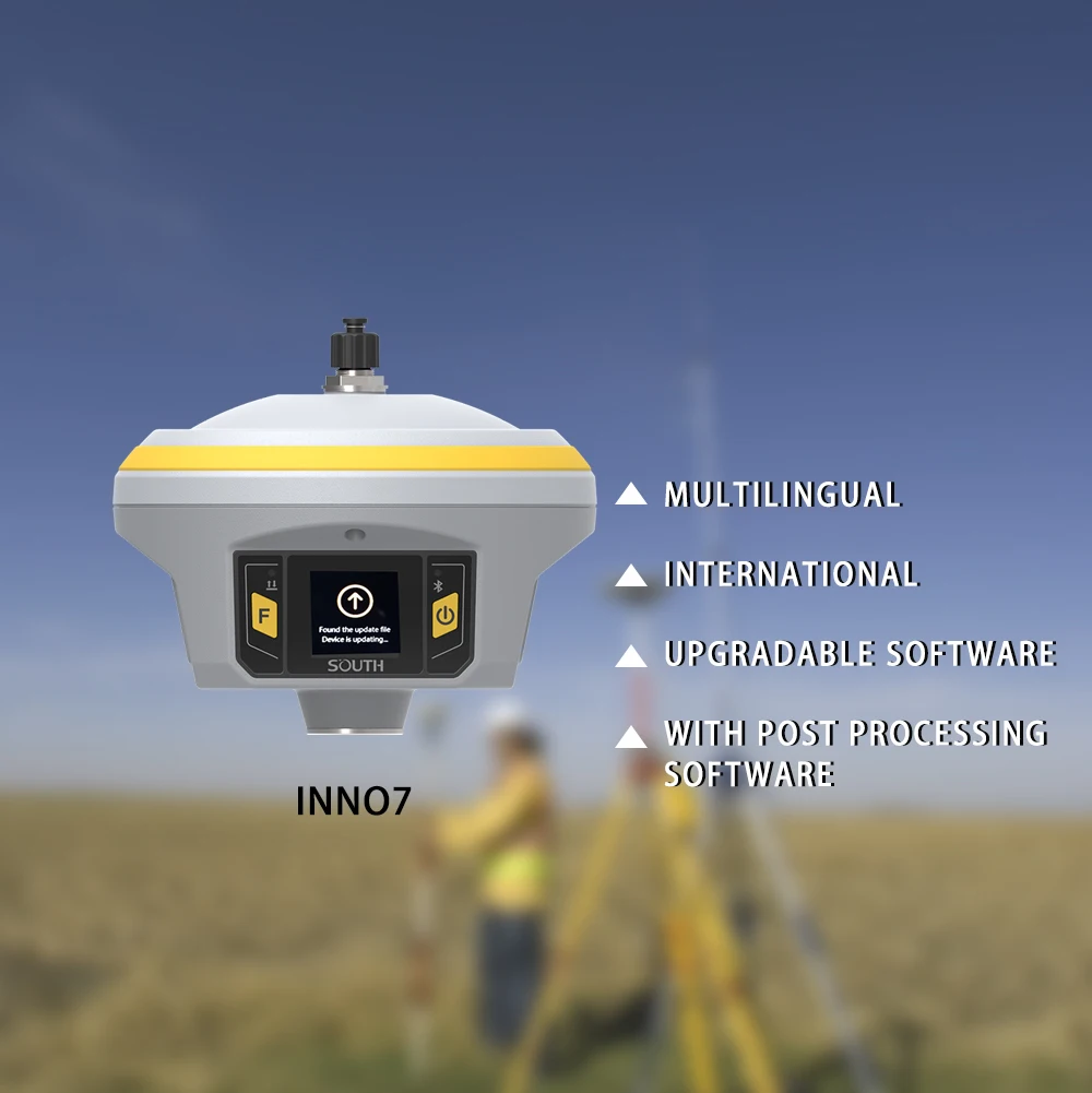 South Inno7 Multilingual International Module 1598 Channels GPS GNSS RTK with Upgradable Survstar Software GPS Receiver for Sale