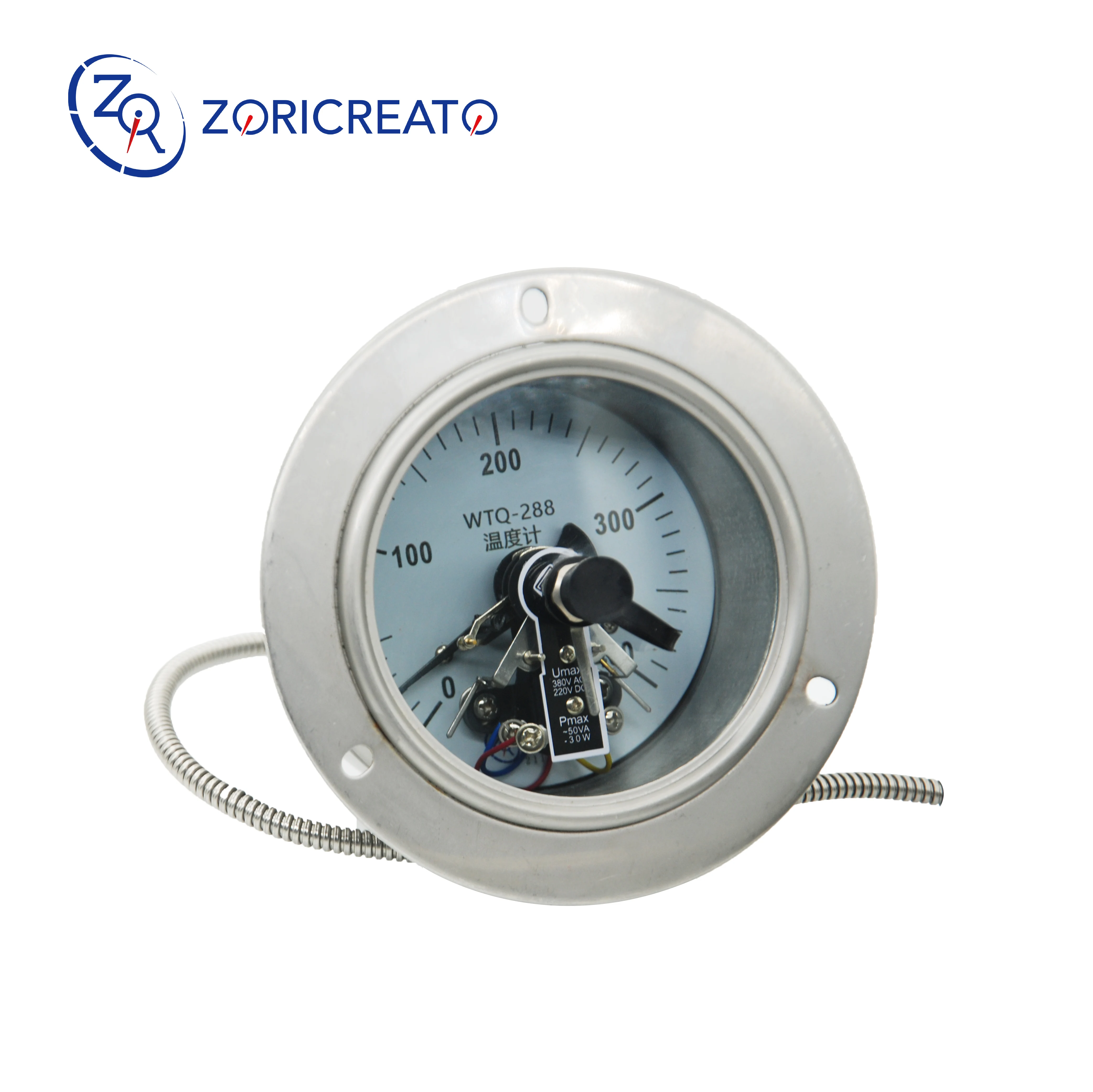 TWD Series Pressure Thermometer Temperature Instrument Metal Temperature Controller Capillary Temperature Transmitter 1.5 CN;BEI