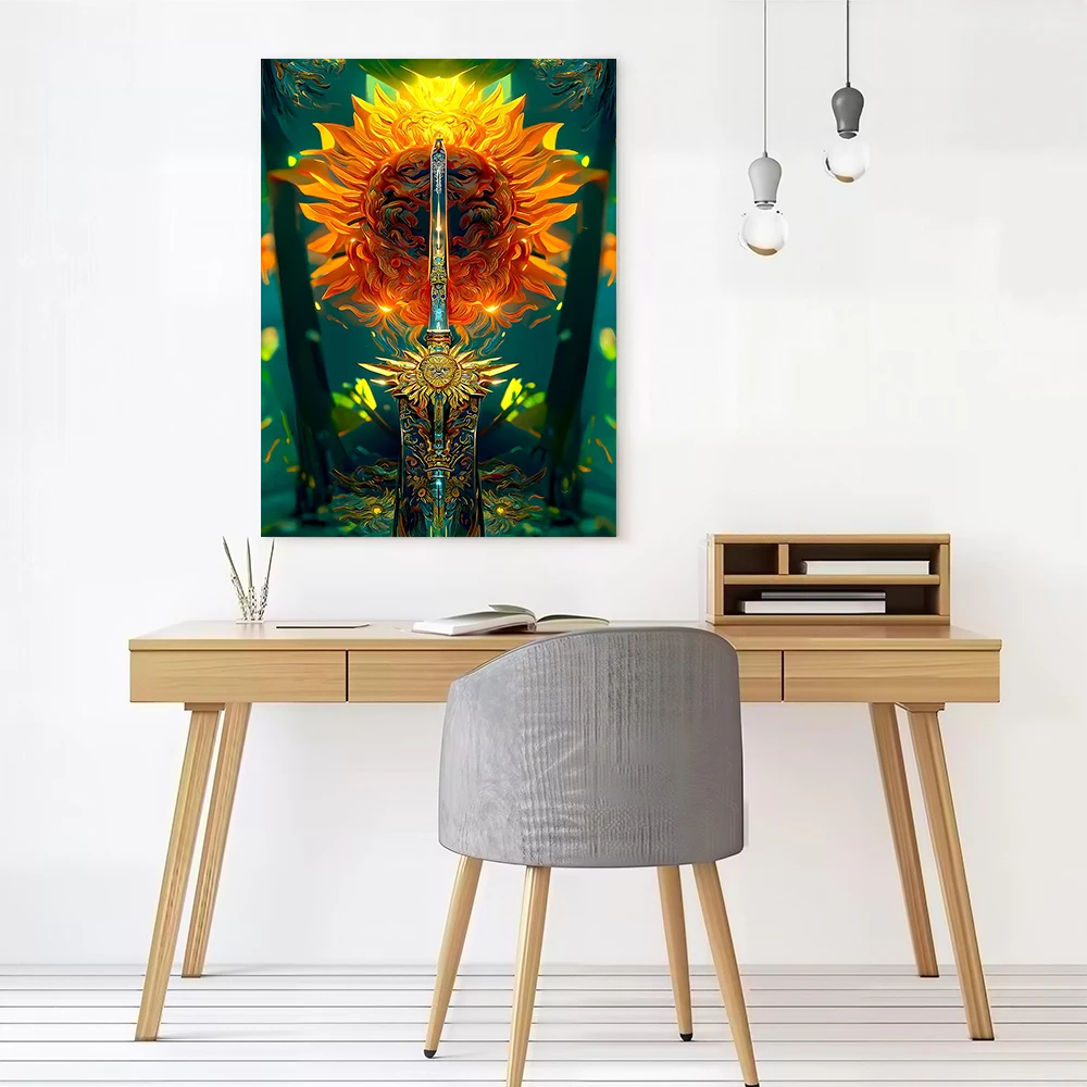 Majesty Printed Canvas Poster Personalized High Quality Wall Art Paintings for Modern Home Decoration Ornaments Room Decorations