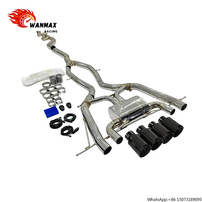 

Performance Single Mid Pipe Valvetronic Exhaust Catback System for G8x G80 G82 M3 M4 Exhaust