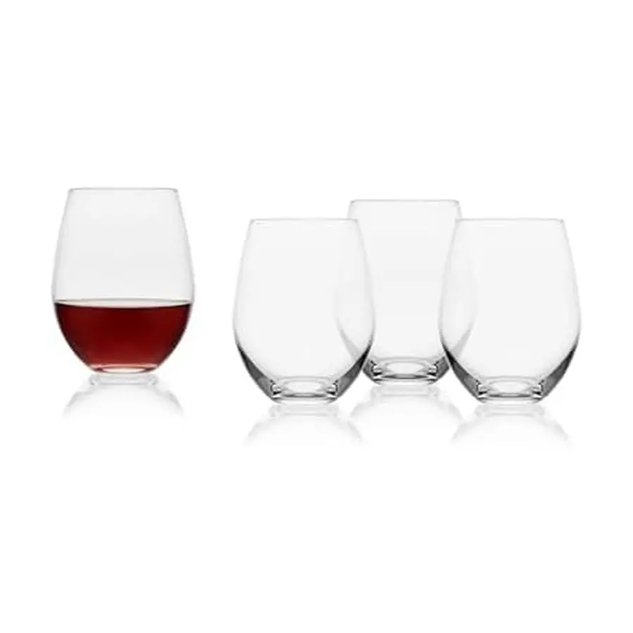 

Samantha Stemless Wine Glass, Set Of 4, 21 Ounce