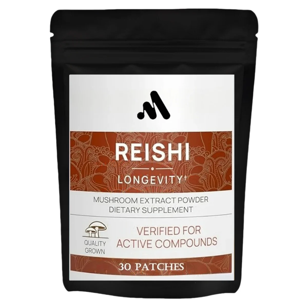

30 Patches Reishi Mushroom Transdermal Patches To Sleep & Stress Relief Immune Support