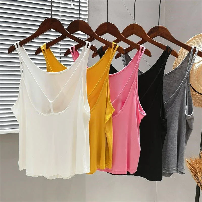 

plus Size 300 Pou Thin Bal Tank Top Women Summer Loose Sexy Beautiful Ba Sports Base irt Korean Sle Commute