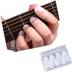 15Pcs Silicone Finger sleeve Slip Anti-scalding Needle Flip Book Money Playing Piano Thimble Tip Hollowed Out Breathable