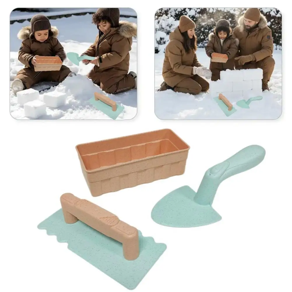 Snow On Beach Sand Shovel Toys Snow Toys Set Craftsman Toys Parent-child Interactive Toys Beach Toys Halloween Christmas Gift