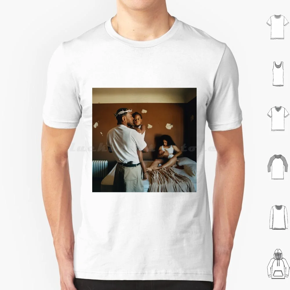 Mr. Morale & The Big Steppers T Shirt Big Size 100% Cotton Kendrick Lamar Kendrick Rap Lamar Music Hip Hop Drake Damn Rapper J