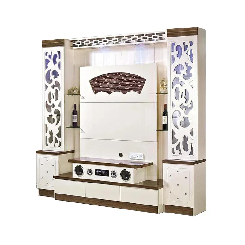 

#For Home Tv Units Wooden Tv Stand MDF Glass Living Room Furniture Livingroom TV Cabinet Modern Furniture Wall to Cabinet Design