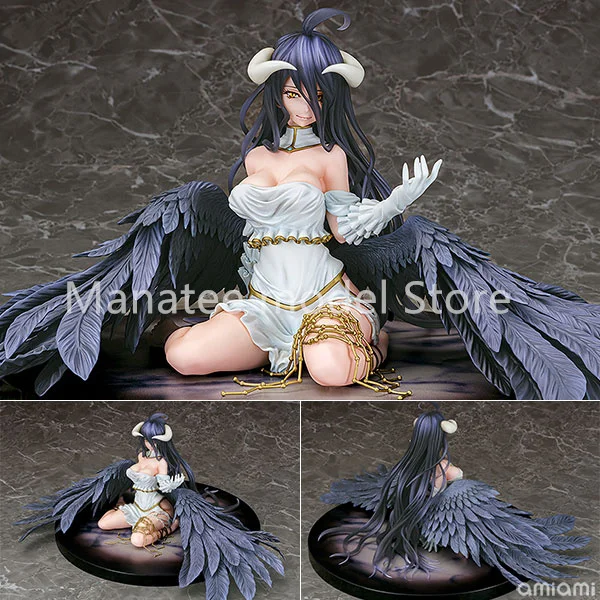 

﻿ Phat Company оригинальная Overlord Albedo 1/7 ПВХ фигурка аниме модель игрушки коллекция кукла подарок