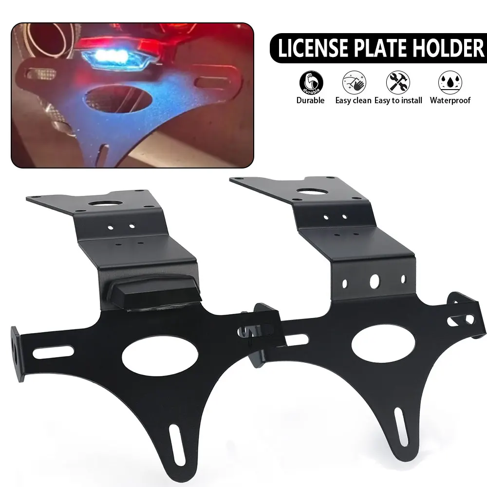 

New Motorcycle License Plate Holder LED Light Tail Tidy Fender Eliminator FOR Scrambler 400 X Speed 400 2025 2026 Speed400 2024