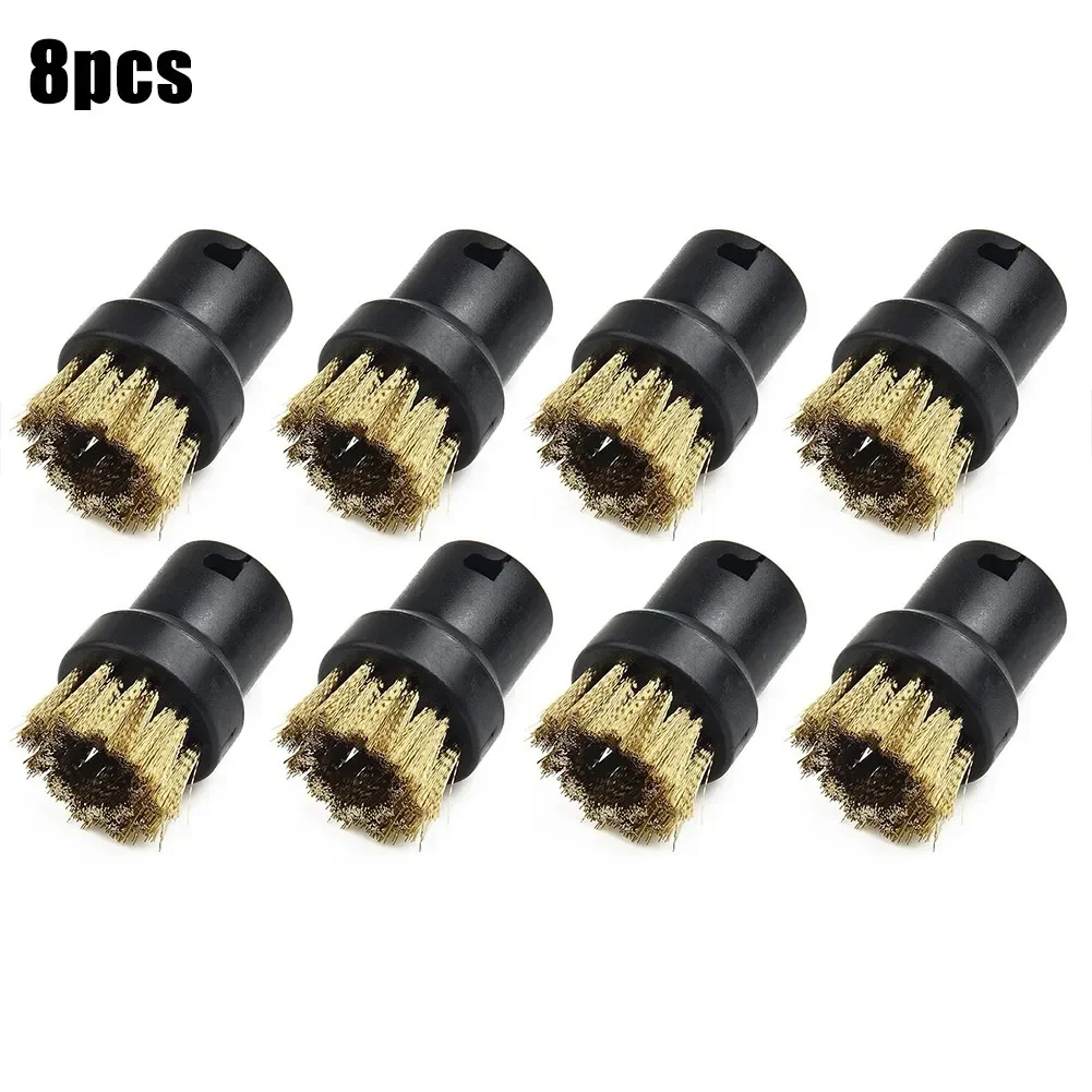 Brass Wire Brush Nozzles For KARCHER SC1 SC2 SC3 SC4 SC5 Steam Cleaner X 8 Highly Matched With Original Equipment