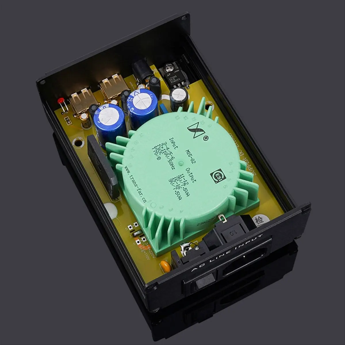 Summer sale- 15W DC5V USB Audio Linear Power for TALEMA LT1086CT Filters DC5521 Low Noise CAS XMOS for Headphone Amplifier