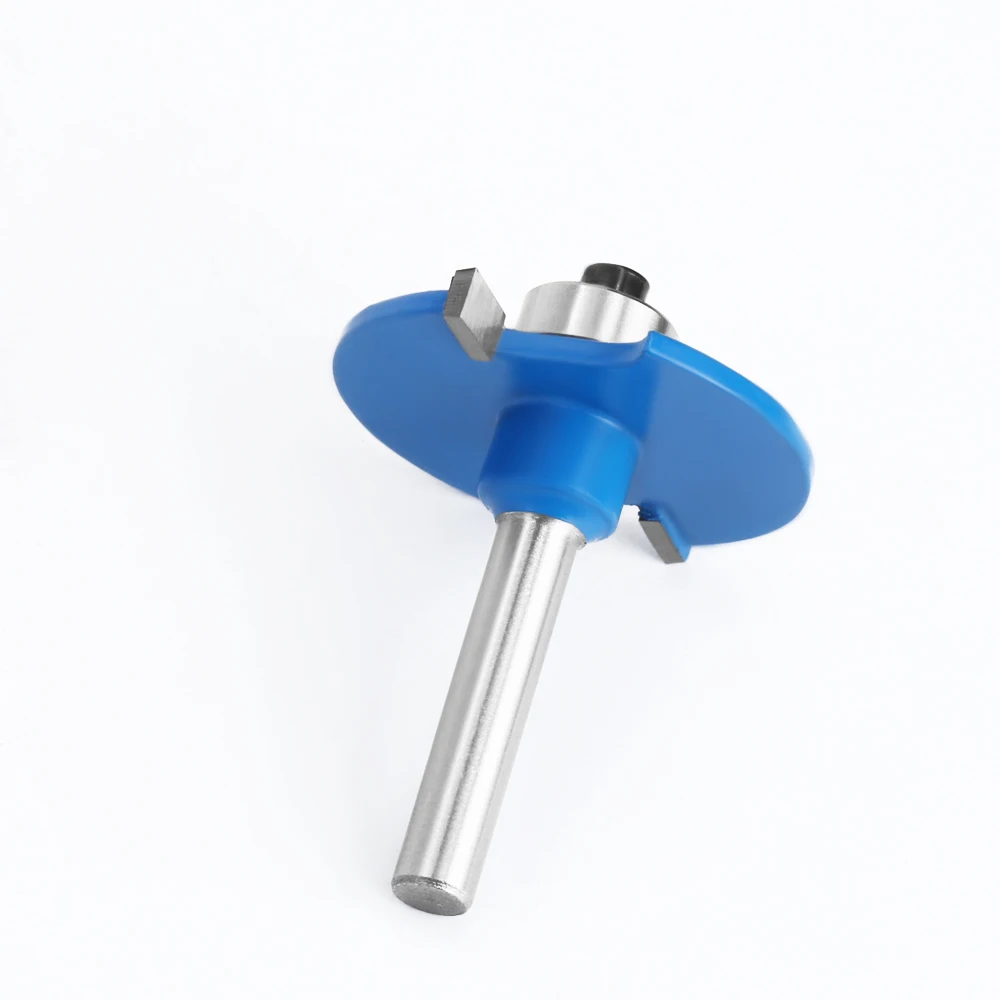 Imagem -04 - Shank T-slotting Router Bit T-sloting Biscuit Joint Slot Cutter Articulação Slotting Altura Fresagem Madeira Trabalhando mm mm 6.35 mm 1pc