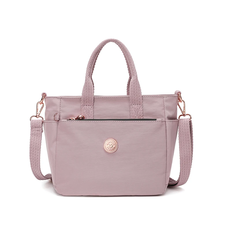 High quality women's portable nylon multifunctional handbag, fashionable shoulder bag, waterproof messenger crossbody bag