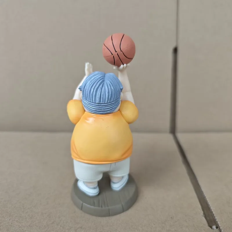 Gk Slam Dunk Mitsuyoshi Anzai Action Figure Pvc Collection Anime 12cm Chibi Coach Shohoku Figurine Ornaments Model Toys Gifts