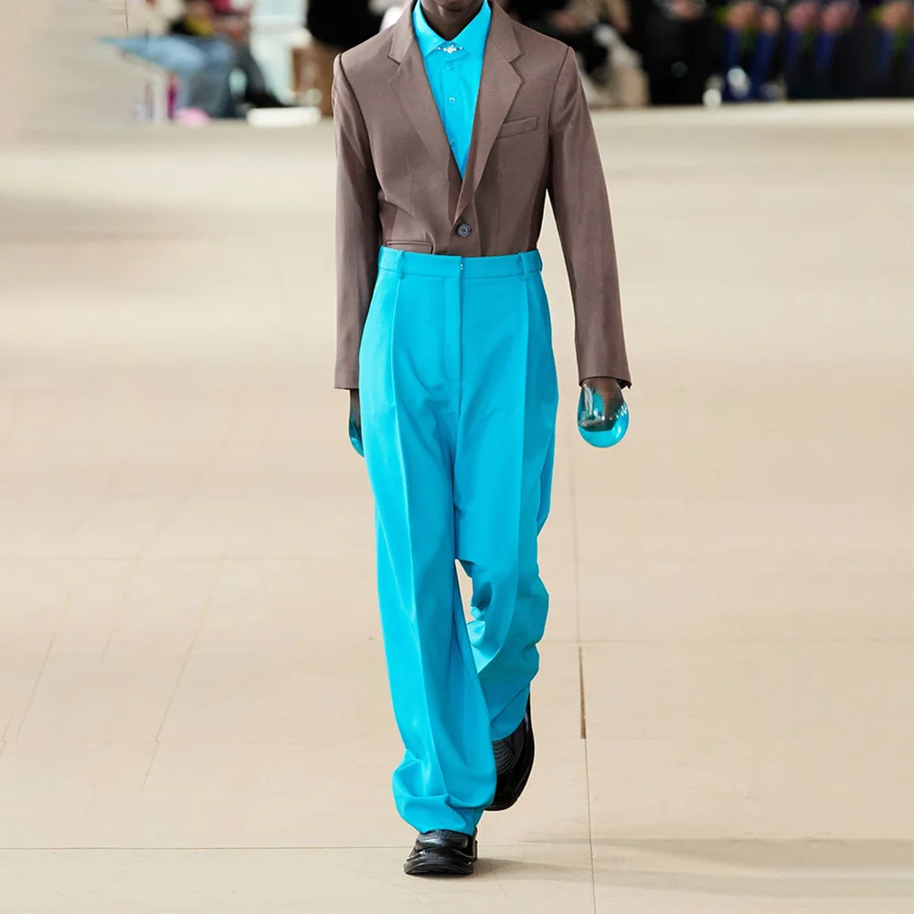 

Мужское пальто обычной длины в джентльменском стиле, смокинги для ужина, формальные мужские костюмы (куртка + брюки)