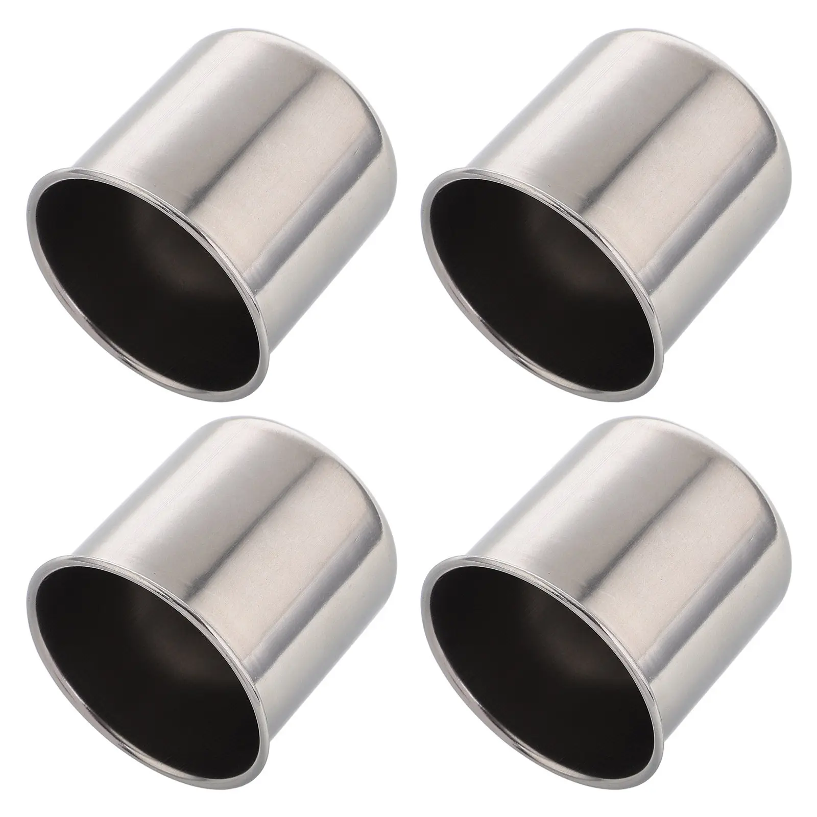

4pcs Stainless Steel Kids Cups 16Oz Metal Drinking Cup For Children Stackable Water Tea Wine Camping Mug Shatterproof