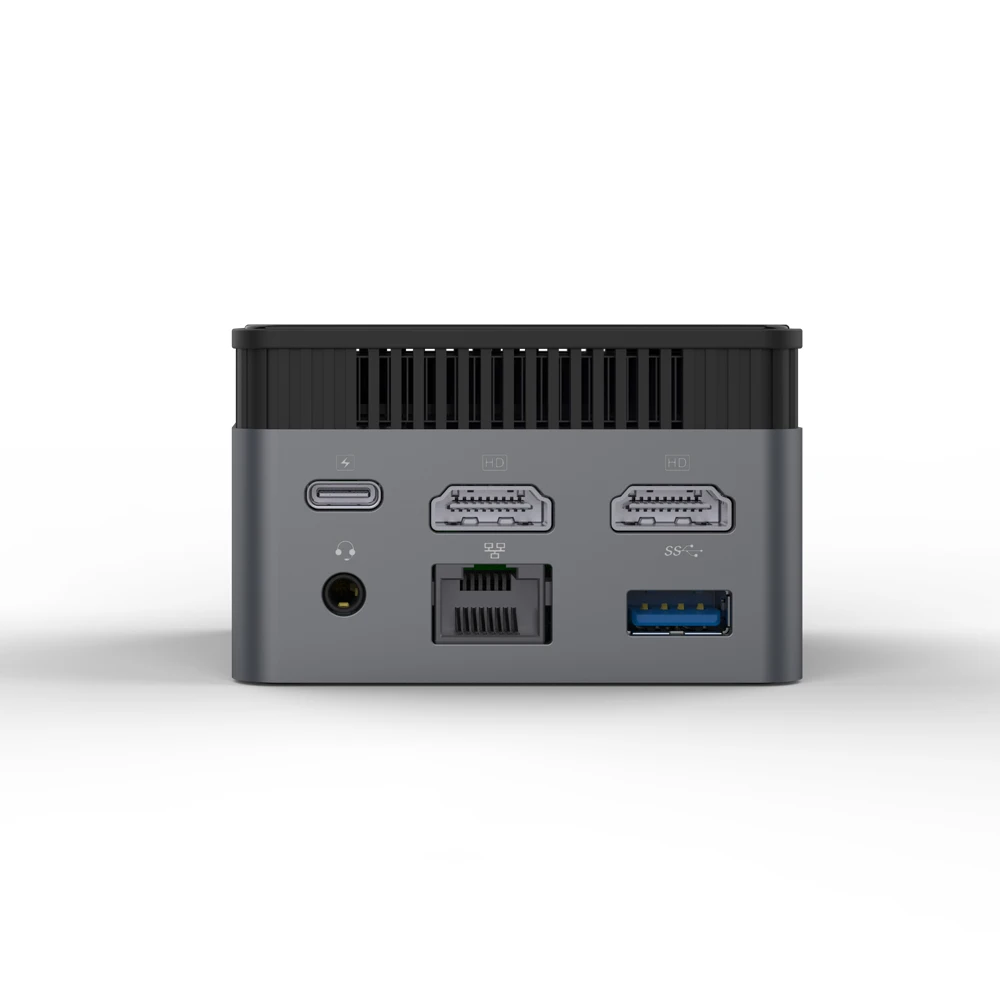 Komputer Portabel 2 * HDMI 4K @ 60Hz Windows 11 WiFi6 BT4.0 Saku Mini PC Celeron N5105 2.9GHz 8/16GB LPDDR4 2933MHz