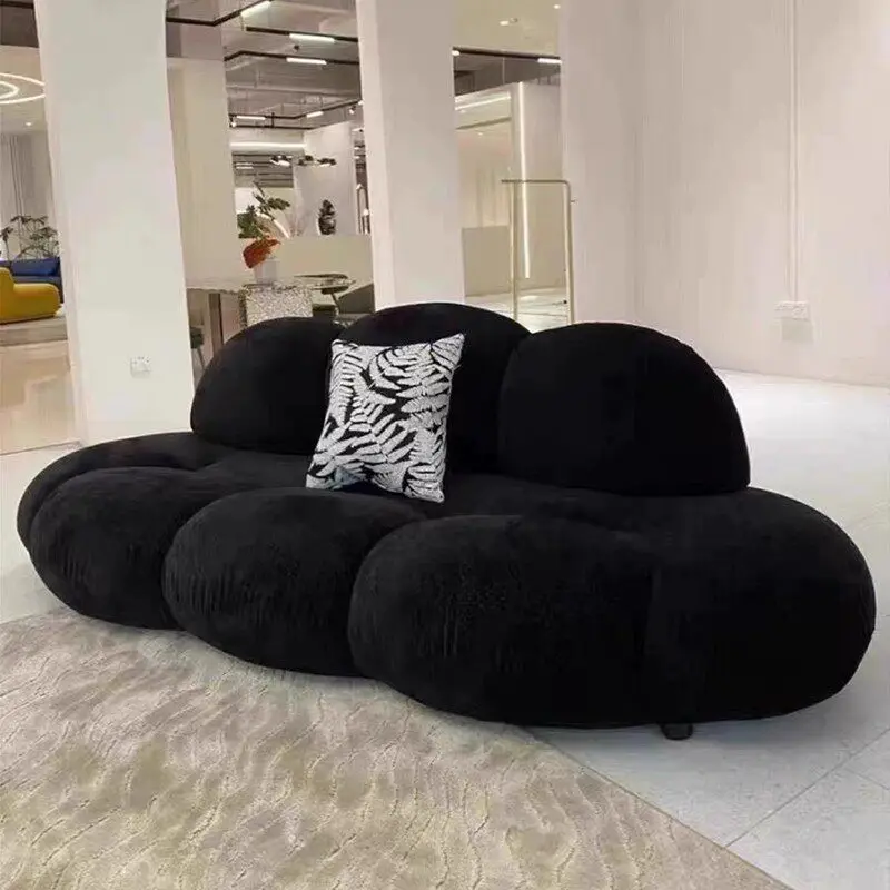 modern Garden Kawaii Sofa Seat Design Minimalista Anti Slip Cover Sofa Seat Outdoor Clear Cloud Living Room House Furniture home