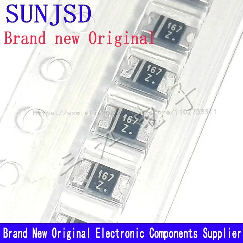 100%Brand New Original BYD167ZH SMD1206 1A600V Ultrafast Efficient Rectifier Marking 167