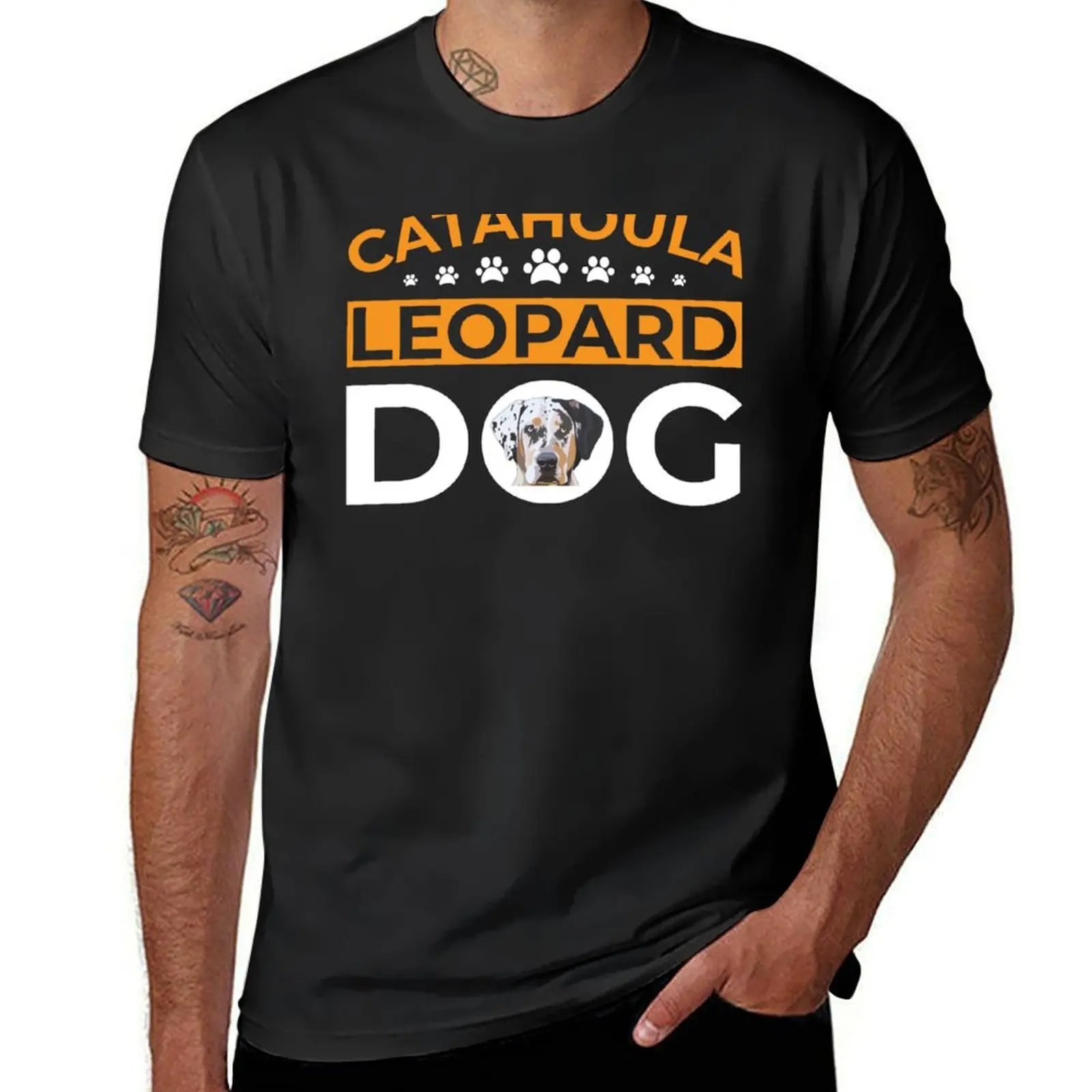 Catahoula Leopard Dog T-Shirt customizeds for a boy plain black t shirts men