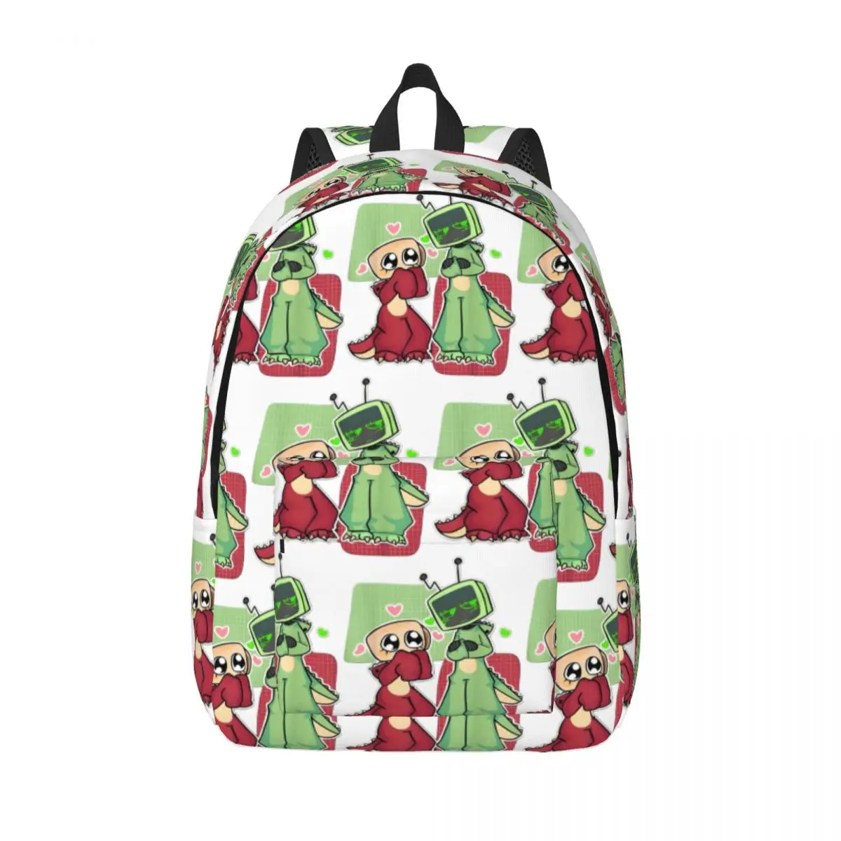 حقيبة ظهر ريترو جيم لطيفة على شكل رسوم كرتونية Dandys World لمرحلة ما قبل المدرسة ورياض الأطفال وحقائب كتب للأولاد والبنات والأطفال في الهواء الطلق