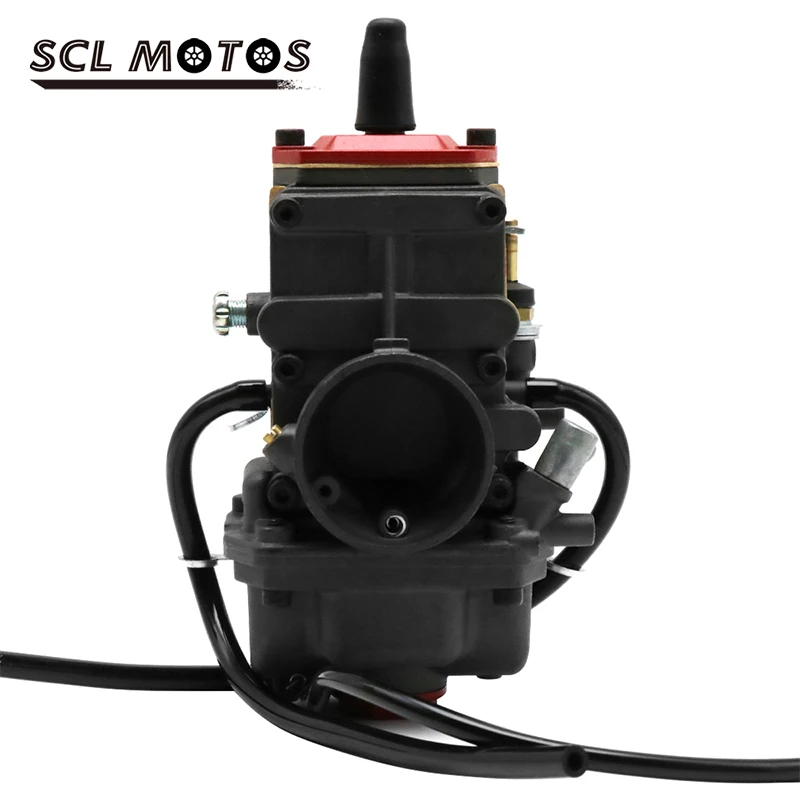 SCL MOTOS Carburador Carburateur Carb TM28mm Flatslie For Mikuni Motorcycle Carburetor Fit 200cc-250cc Engine Motocross Scooter