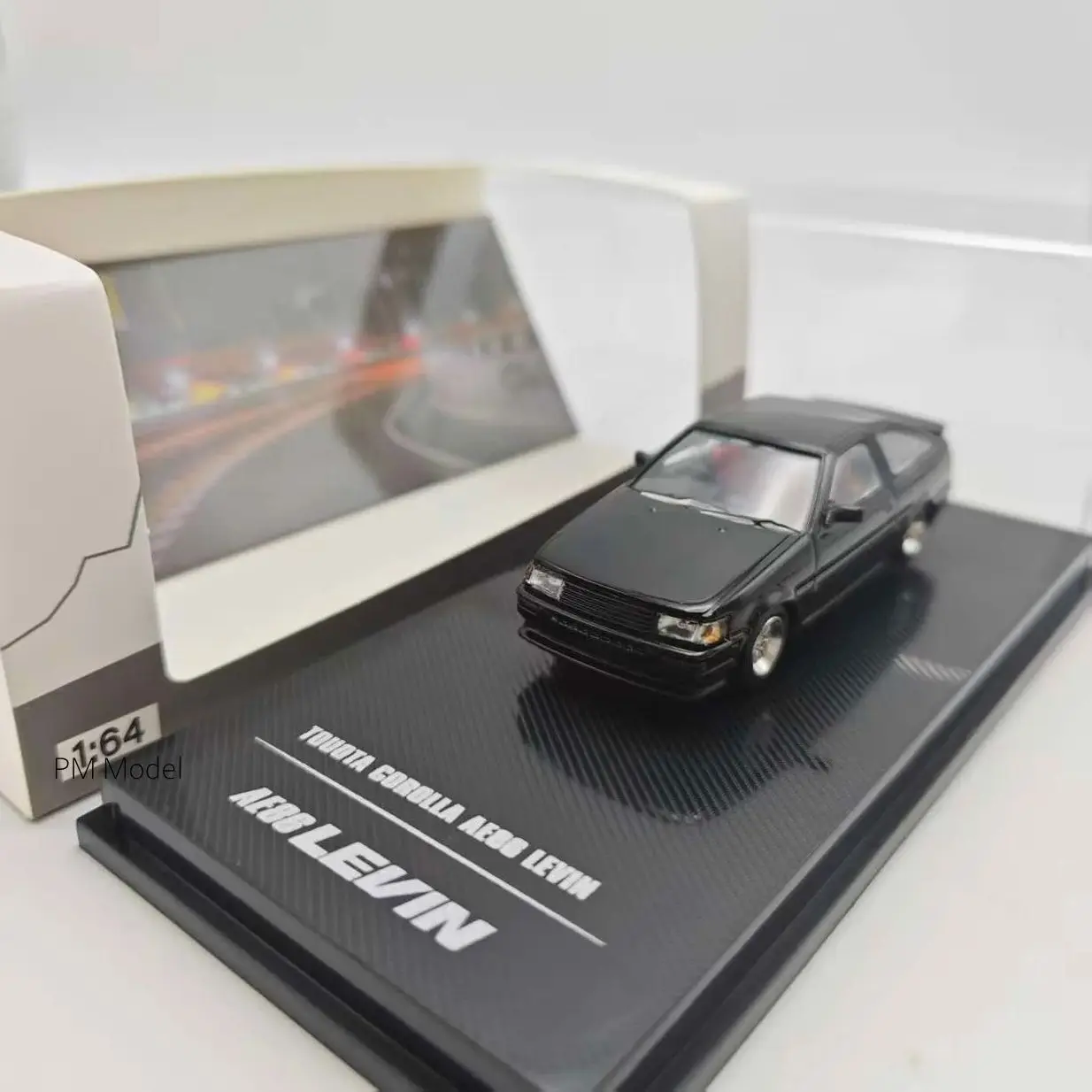 

BBS 1:64 JDM AE86 Initial D Sedan Alloy Car Model