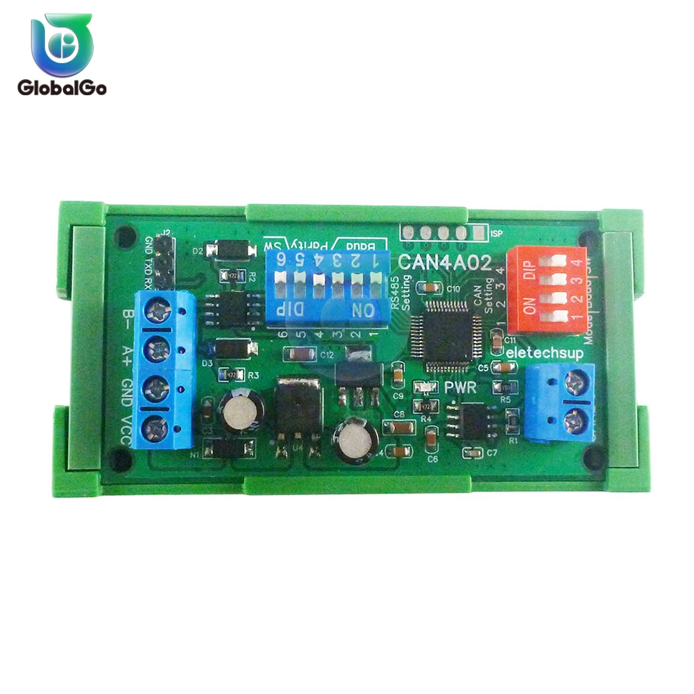 CAN 2.0 CAN to RS485 RS32 RS422 CANBUS serial protocol converter bidirectional transparent data transmission module