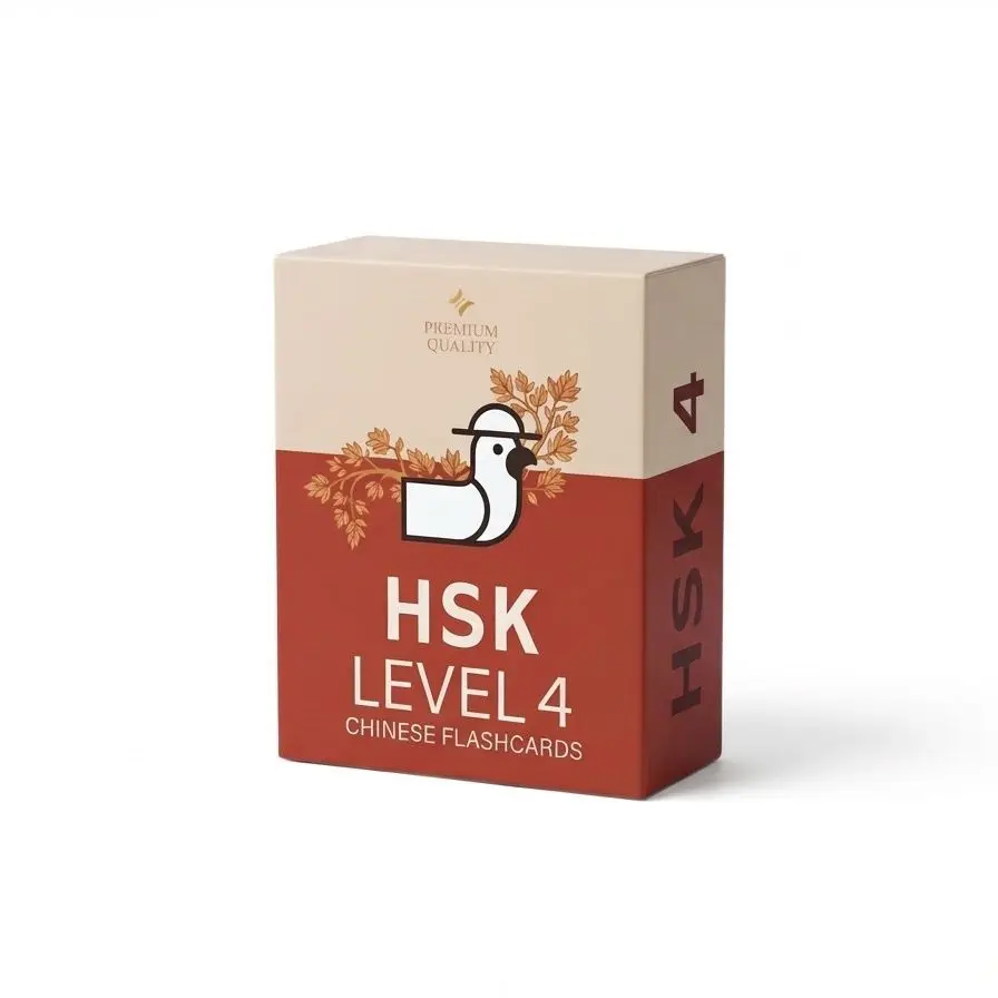 HSK Level 1-2 3 4 Chinese Flashcards Chinese Learning Vocabulary Cards Chinese and English Bilingual HSK Core Vocabulary image 3