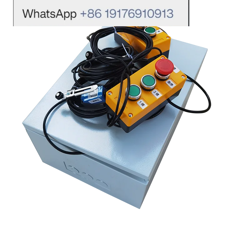 Simple two-story electric hoist hoist sundries cargo elevator lift vegetable transfer hydraulic freight elevator controller box