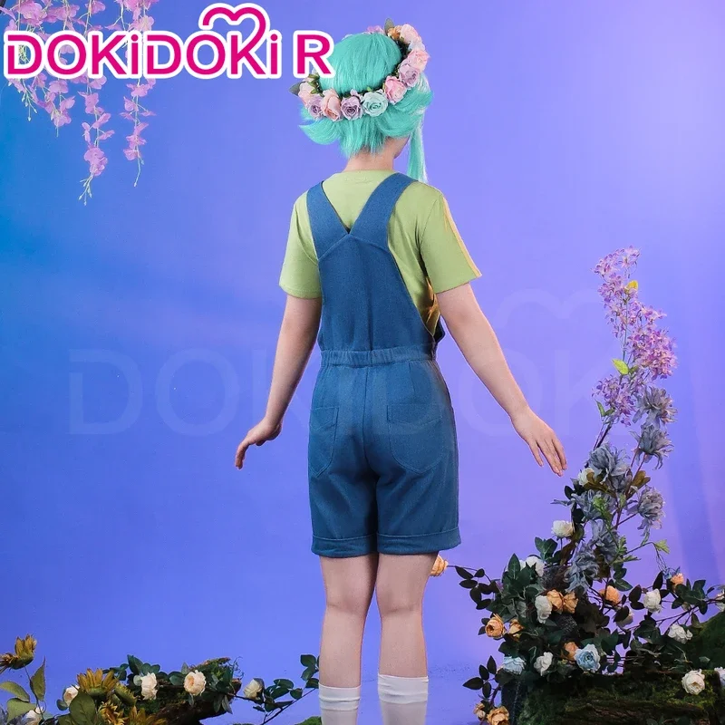 EN STOCK, disfraz de albahaca, juego OMORI Cosplay【S-2XL 】DokiDoki-R, disfraz bonito para hombres, pantalones de talla grande para Cosplay de albahaca