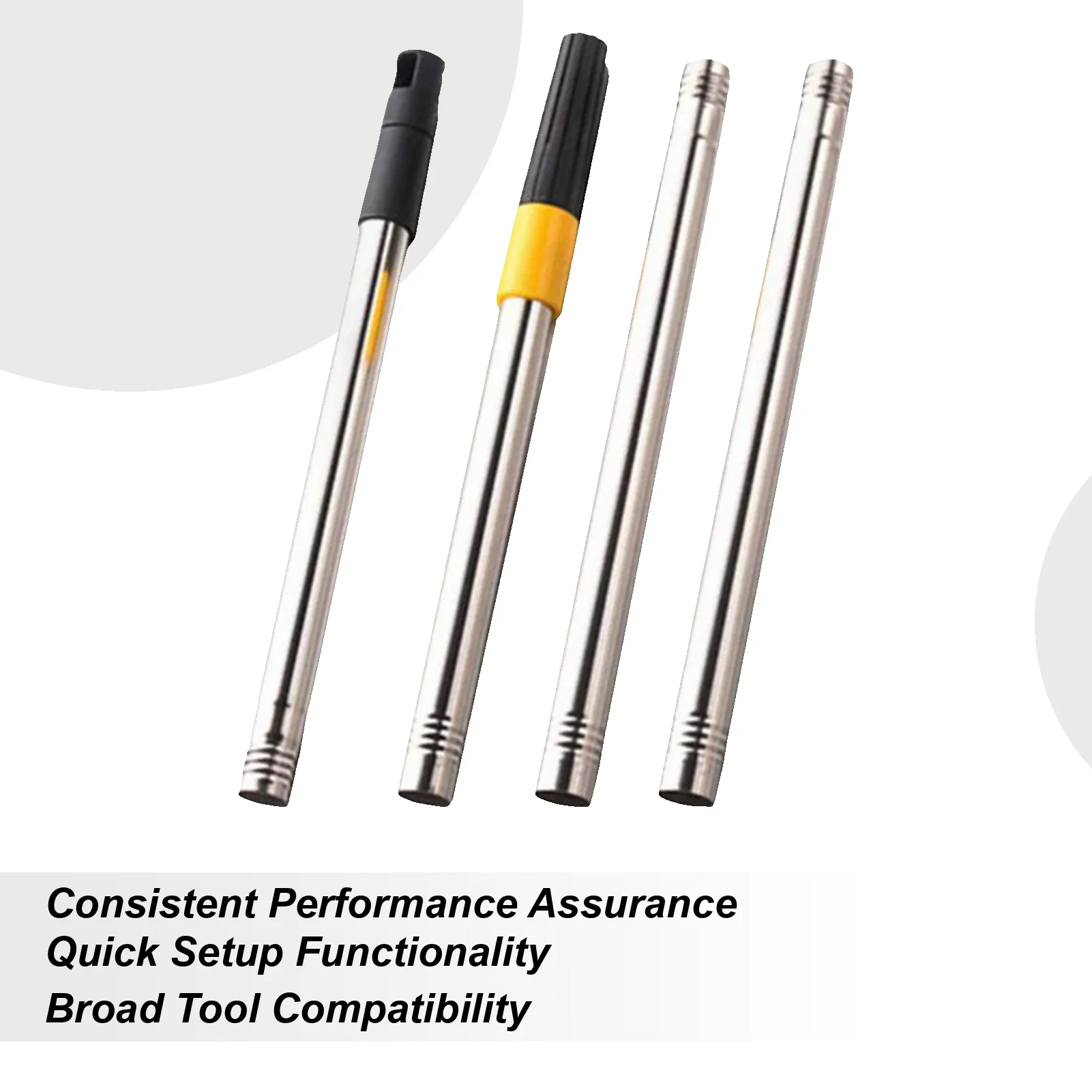 

Extendable Pole Portable Telescoping Rod Anti-Slip Stainless Steel Rod With High Load Capacity For Painting Cleaning Outdoor