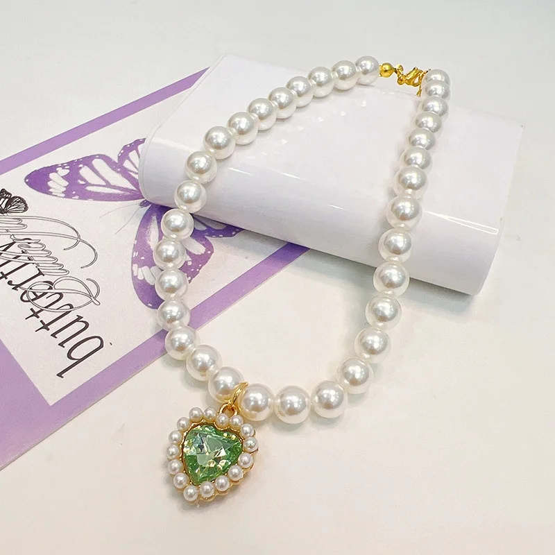 Verstellbares Katzenhalsband für Kätzchen mit Hochwertigen Simulationsperlen Niedliches Exquisites Sommer-Haustier-Halsband mit Halsdekoration – Detail 10