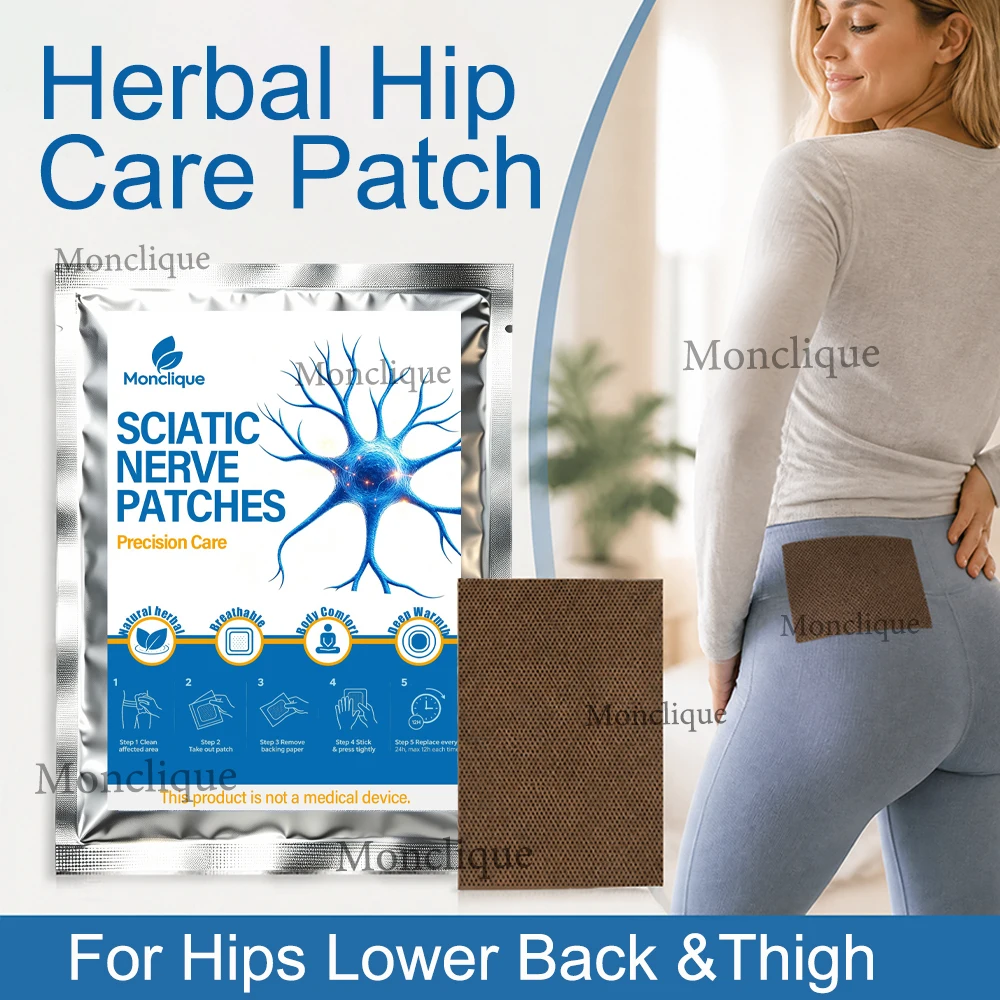 Skin-friendly Hip Soothing Patch Self-adhesive Breathable Waist Hot Compress Long-lasting Heating Sedentary Office Fitness Yoga