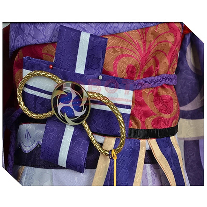 Game Genshin Impact Raiden Shogun Cosplay Costume Baal Cosplay Magatsu Mitake Narukami No Mikoto Women party Uniform