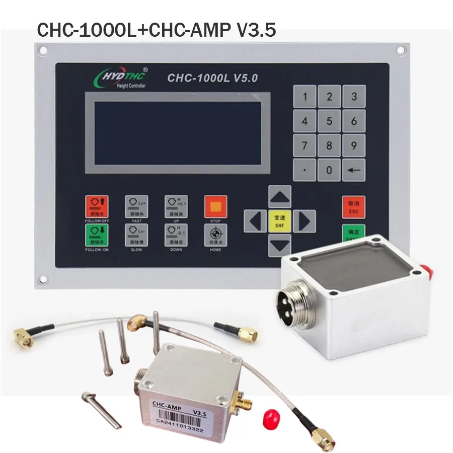 CHC-1000L laser cutting machine height adjuster CHC-AMP V3.5 is used for automatic tracking of laser cutting