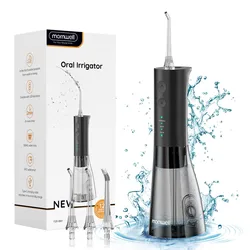 Mornwell F29 Water Flosser 3 Mode Water Jet With 3 Nozzles for Teeth Rechargeable Portable 180ML Water Tank Teeth Cleaner
