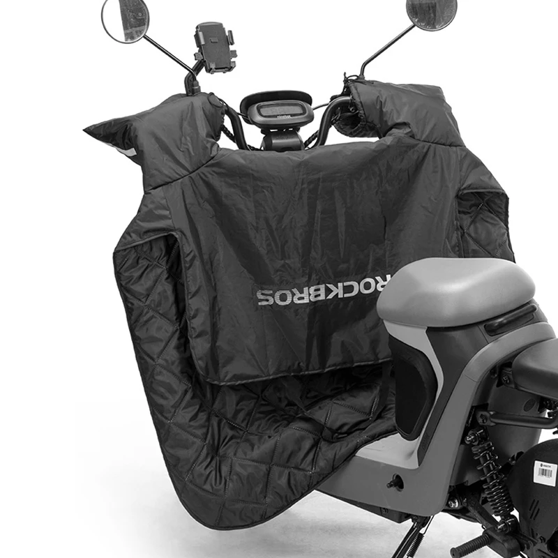 

Waterproof thickened motorcycle Electric scooter handlebars gloves legs cover knees Warm apron blanket 2-in-1 Autumn winter