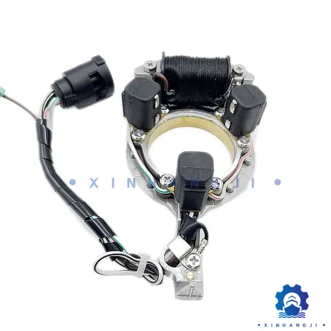 Gruppo statore muslimante per motore fuoribordo Yamaha 60HP 70HP, gruppo bobina Pulser, K50 /60F/P60/E60H/ 70B/70E, striscia di alluminio