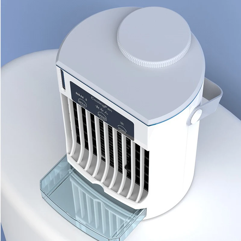 Мини-кондиционер, охладитель воздуха, вентилятор водяного охлаждения, кондиционер, ночник, мобильный портативный кондиционер, электрический вентилятор