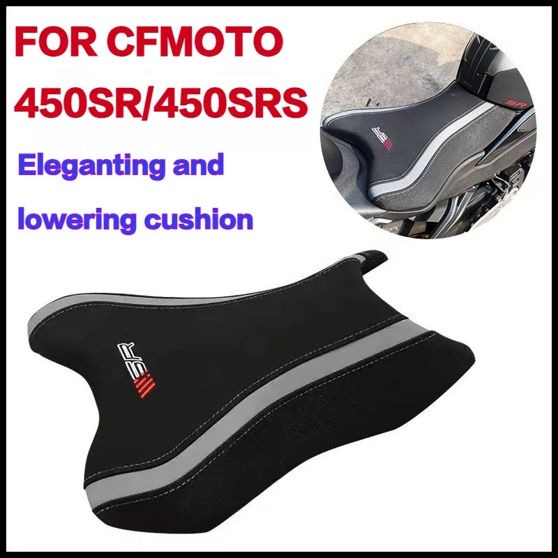 

Suitable for CFMOTO 450SR/SRS motorcycle upgrade front seat cushion 815mm with soft and thick design, more soft and comfortable