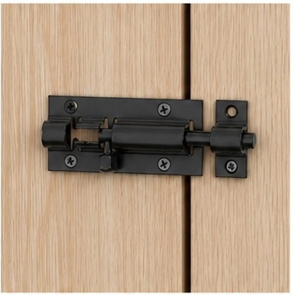 Sliding Barrel Bolt Latch 2 Pack Stainless Steel Heavy Duty Door Lock for Indoor Outdoor Easy Installation