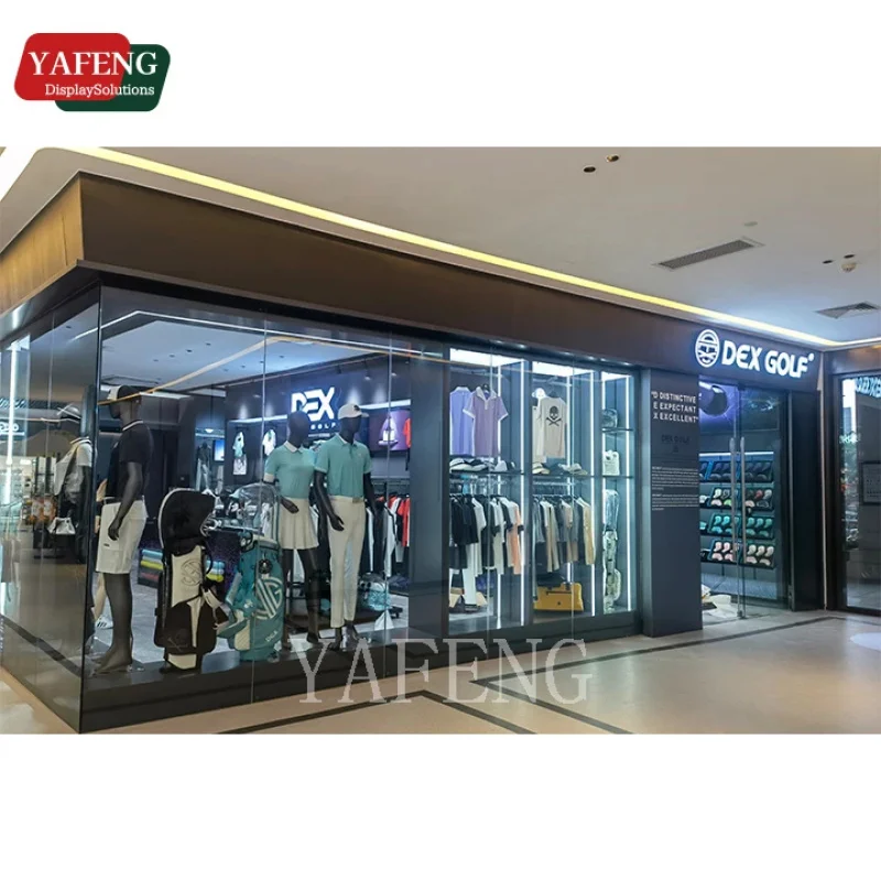 custom.Modern Stainless Steel Ball Display Stand with Detachable Feature Clothing Bag Display Cabinet Club R